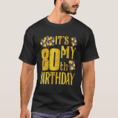 Its My 80Th Birthday Happy 1942 Birthday Tee For M Tシャツ (正面)