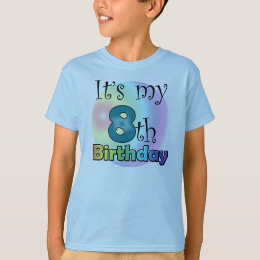 It's my 8th Birthday Tシャツ (正面)
