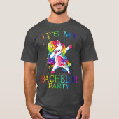 Its My Bachelor Party Unicorn Tシャツ (正面)
