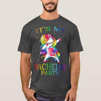 Its My Bachelor Party Unicorn Tシャツ