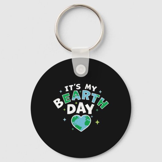It's My Bearth Day - It's My Earth Day誕生日Ap キーホルダー (正面)