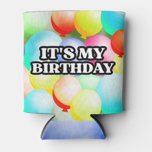 it's my Birthday 缶クーラー (正面)