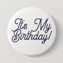 It's My Birthday Button Pin 缶バッジ