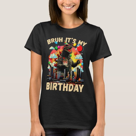 It's My Birthday Kaiju Birthday Party Japan Monste Tシャツ (正面)