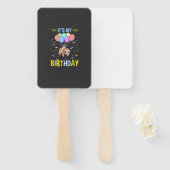 Its My Birthday Sloth T-Shirt ハンドファン (正面&裏面)