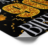 Its My Dads 90th Birthday Happy Birthday 90 Years ポスター (角)