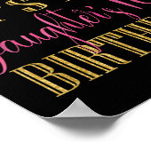 It's My Daughter's 10th Birthday Girls Party Famil ポスター (角)