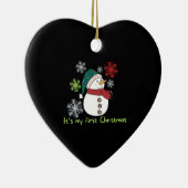 It's my first Christmas セラミックオーナメント (右)