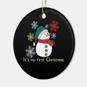 It's my first Christmas セラミックオーナメント (左)