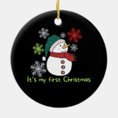 It's my first Christmas セラミックオーナメント (裏面)