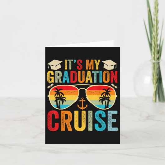 Its My Graduation Cruise 2025卒業クルーズ20 カード (正面)