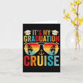 Its My Graduation Cruise 2025卒業クルーズ20 カード (黄色い花)