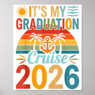 It's my graduation cruise trip 2026 senior 2026  ポスター