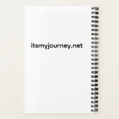 Its My Journey Spiral Notebook ノートブック (裏面)