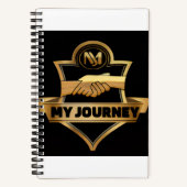 Its My Journey Spiral Notebook ノートブック (正面)
