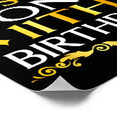 Its My Sons 11th Birthday Happy Birthday 11 Years ポスター (角)