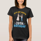 It's My Son's 20th Birthday Happy 20 Years Old Boy Tシャツ (正面)