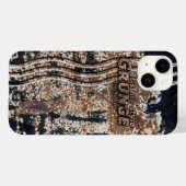 It's My Style GRUNGE 錆びた文字 Case-Mate iPhoneケース (裏面 (横))