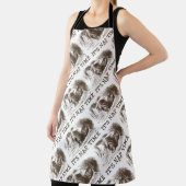 It's Nap Time Sleeping Snoring Red King Wonderland エプロン (インサイチュ)