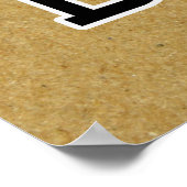 It's Never Weird To Wear A Beard Poster ポスター (角)