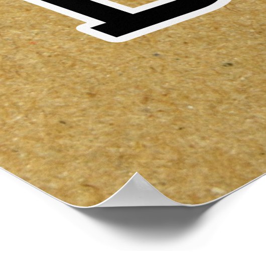 It's Never Weird To Wear A Beard Poster ポスター (角)