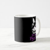 Its Not A Phase Mom Funny Emo Easter Rabbit  コーヒーマグカップ (正面右)
