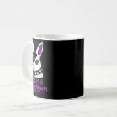 Its Not A Phase Mom Funny Emo Easter Rabbit  コーヒーマグカップ (正面左)