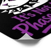 Its Not A Phase Mom Funny Emo Easter Rabbit  ポスター (角)