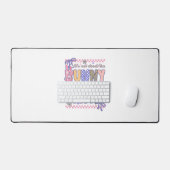 It's Not About The Bunny Christian Jesus Lamb Bibl デスクマット (キーボード&マウス)