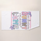 It's Not About The Bunny Christian Jesus Lamb Bibl バスタオル (バスタオル)