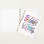 It's Not About The Bunny Christian Jesus Lamb Bibl プランナー手帳 (ディスプレー)