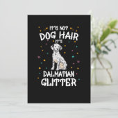 Its Not Dogヘアitsダルマチアグリッター 招待状 (スタンド正面)