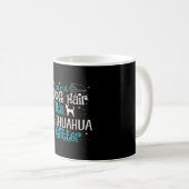 Its Not Dogヘアitsチワワグリッター コーヒーマグカップ (正面右)