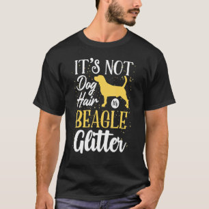 Its Not Dogヘアitsベーグルグリッター Tシャツ