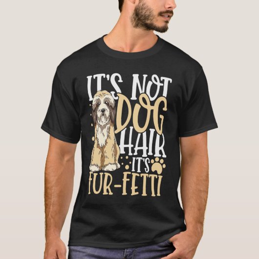 It's Not Dog Hair It's Fur Fetti Tシャツ (正面)
