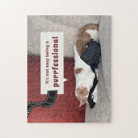 It's not easy being a purrfessional jigsaw puzzle ジグソーパズル (縦)