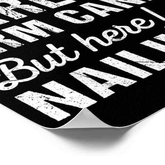 Its-not-easy To Be Karen's Arm Candy Funny Husband ポスター (角)