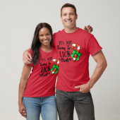 Its Not Going to Lick Its Candy Cane Bow friend Tシャツ (ユニセックス)