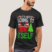 It's Not Going to Lick Itself Adult Funny Christma Tシャツ (正面)