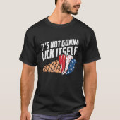 Its Not Gonna Lick Itself 4th Of July Icecream Pat Tシャツ (正面)