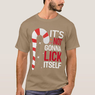 ITS NOT GONNA LICK ITSELF boy Tシャツ