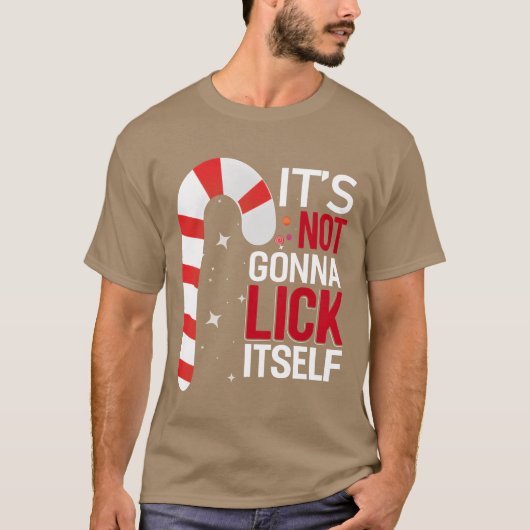 ITS NOT GONNA LICK ITSELF boy Tシャツ (正面)