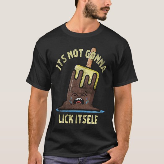It's Not Gonna Lick Itself Hello Summer Popsicle C Tシャツ (正面)