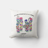 It's not hoarding if it's books right クッション (正面)