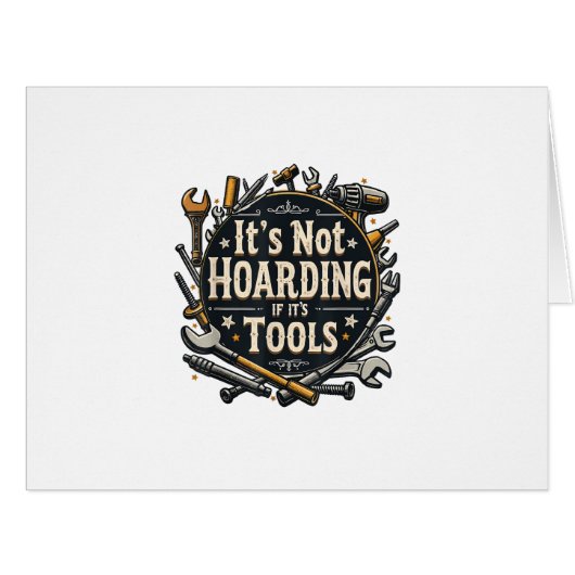 It's Not Hoarding If It's Tools Funny Mechanic Car (正面横)