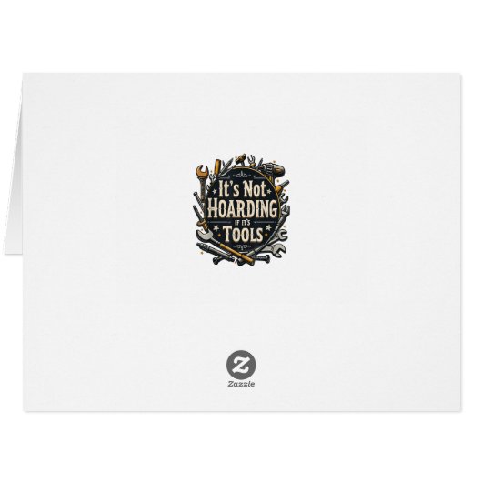 It's Not Hoarding If It's Tools Funny Mechanic Car (裏面横)