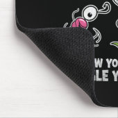 It's Not How Deep You Fish Wiggle Your Worm Funny  マウスパッド (コーナー)