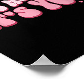 It's Not Me It's You Nk Pastel Cute Dark Humor Fun ポスター (角)