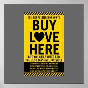 It's Not Possible For You To BUY LOVE Here ポスター