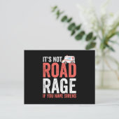 Its Not Road Rage If You Have Sirens ポストカード (スタンド正面)